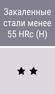 Закаленные стали менее 55 HRc - картинки