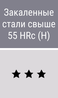 Закаленные стали свыше 55 HRc - картинки